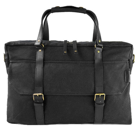 Defender Workcase | Black Wax Canvas | 2016 Collection