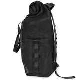 VerBockel Rolltop Backpack | Black Wax Canvas